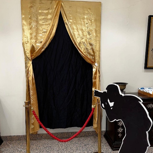 Royal Reveal Curtain Backdrop