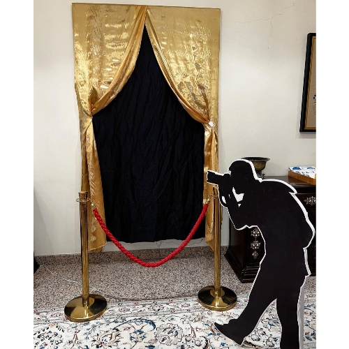 Royal Reveal Curtain Backdrop