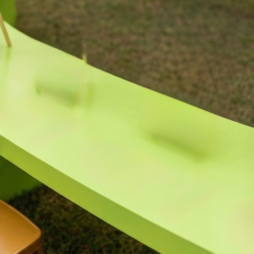 Curved Table & Chairs