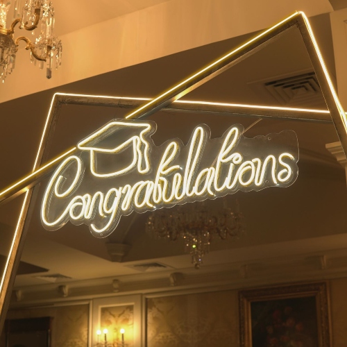 Graduation Neon Lines