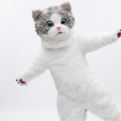 The Fluffy Feline Mascot