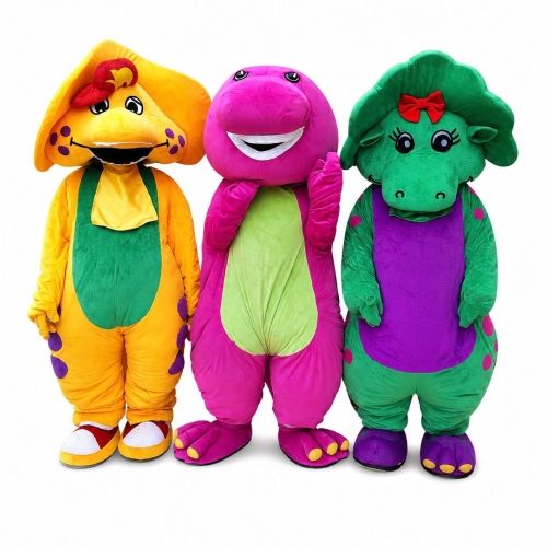 Barney Mascot