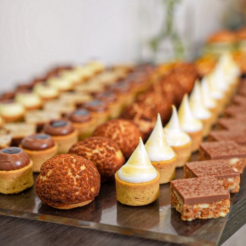 Coffee & Mini Sweets & Savory Station