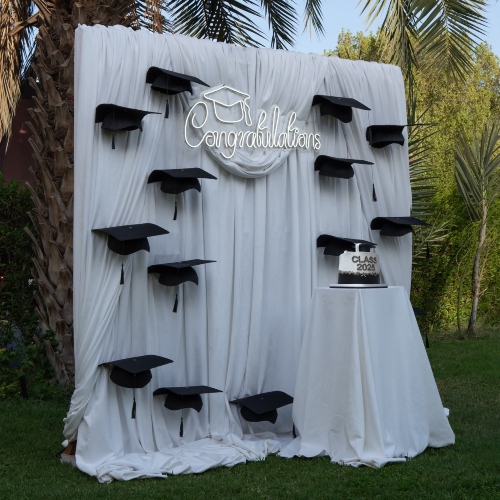 Graduation 2026 Curtain