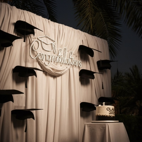 Graduation 2026 Curtain