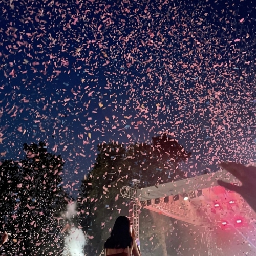 Confetti with Nitrogen