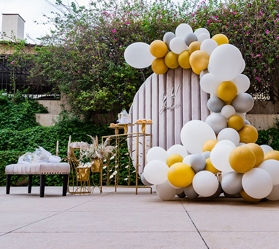 Grey Velvet Dessert Table Package